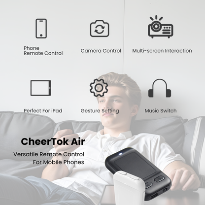 CheerTok Air Bluetooth TikTok Remote & Kindle Page Turner