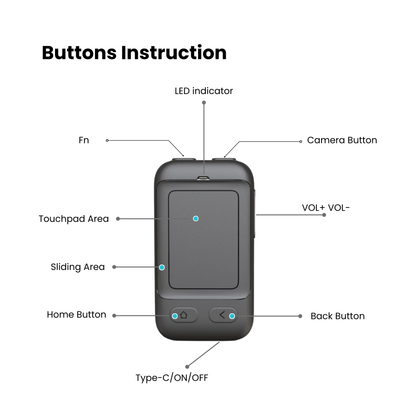 CheerTok Air Bluetooth TikTok Remote & Kindle Page Turner