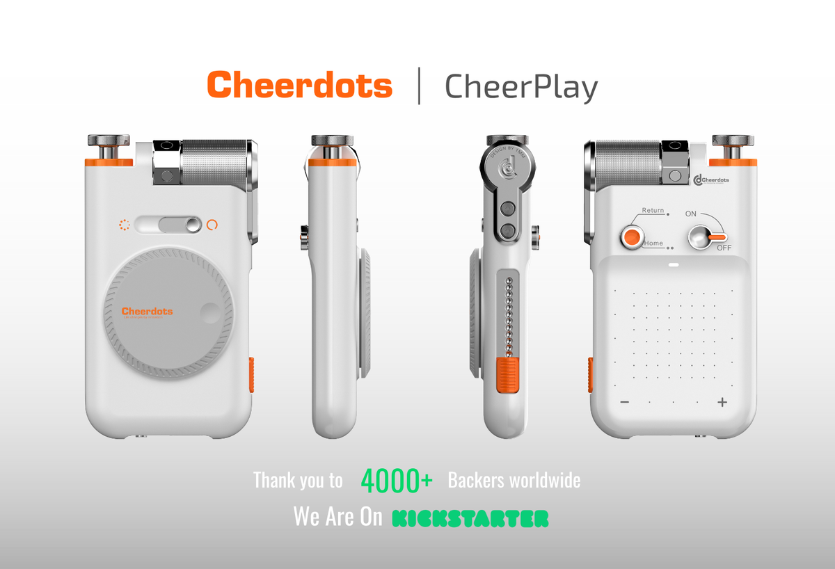 Cheerdots2 AI Smart Mouse| Remotes For Computer, iPhone, Android, iPad