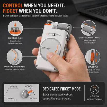 CheerPlay Remote & Fidget Toy – Trackpad Controller Gift for Phone/Tablet